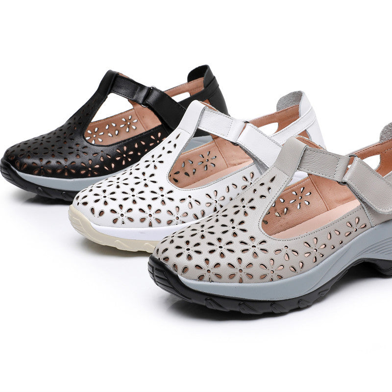 Orthopedic Balance Leather Flat Shoes - Unmatched Comfort