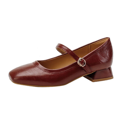 Orthopedic Balance Mary Jane Shoes - Wide Fit Comfort
