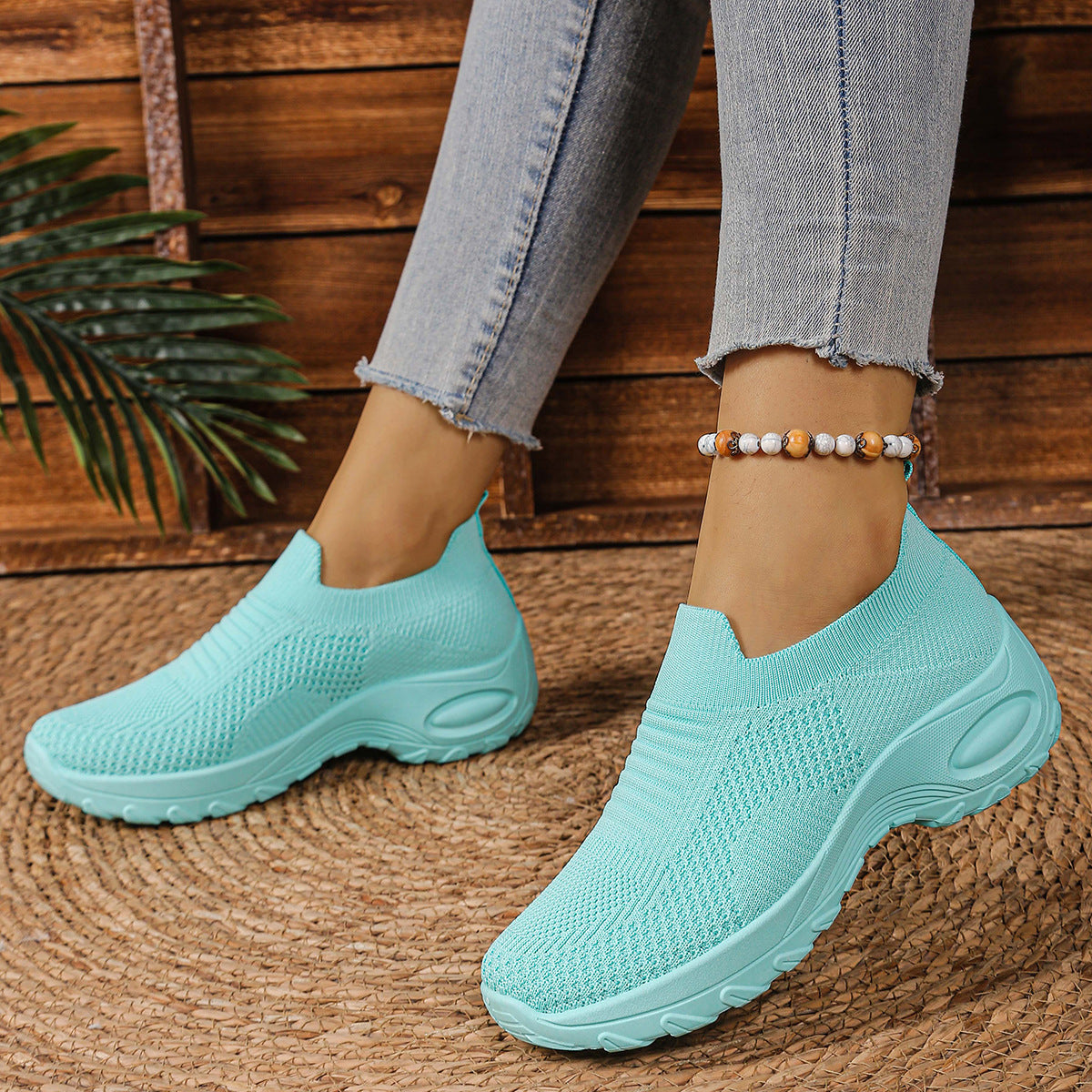 Orthopedic Balance | Lightweight Slip-On Knit Sneakers