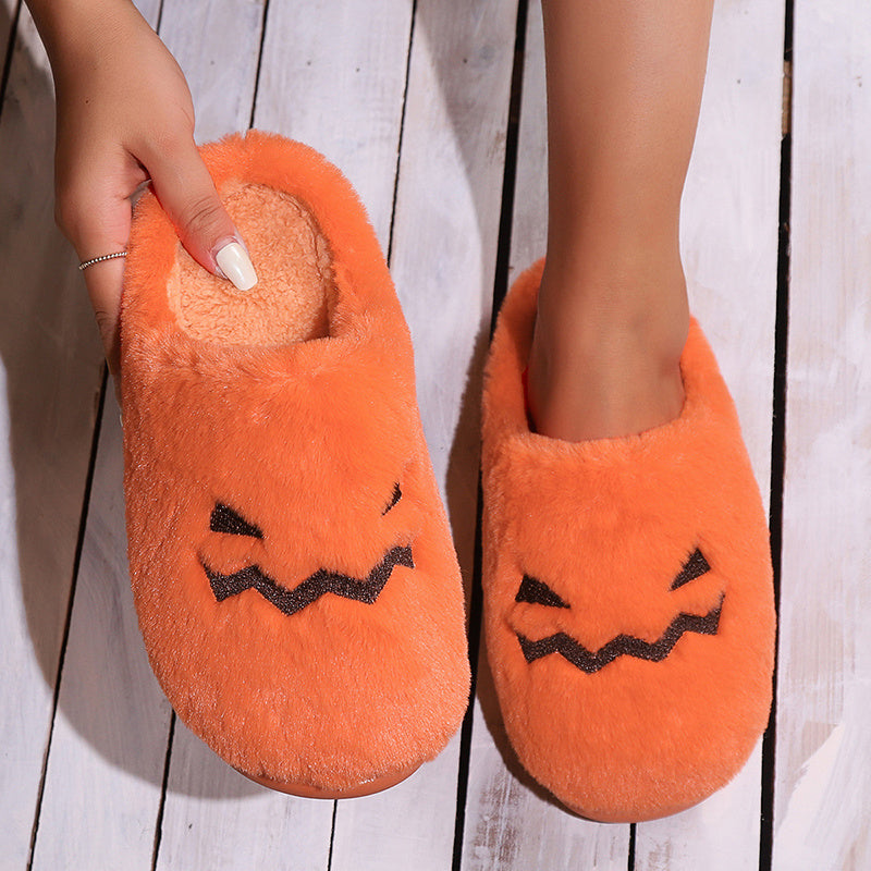 Woona |  Halloween Pumpkin Slippers