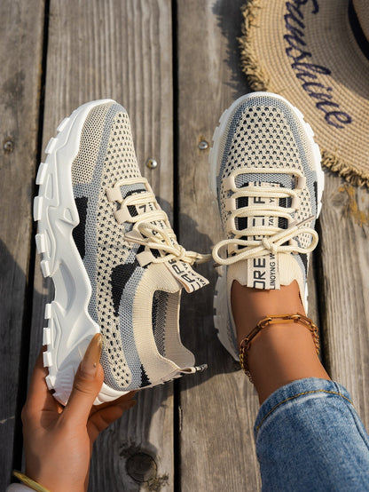 Orthopedic Balance Flyknit Mesh Sneakers - Unique Comfort And Style