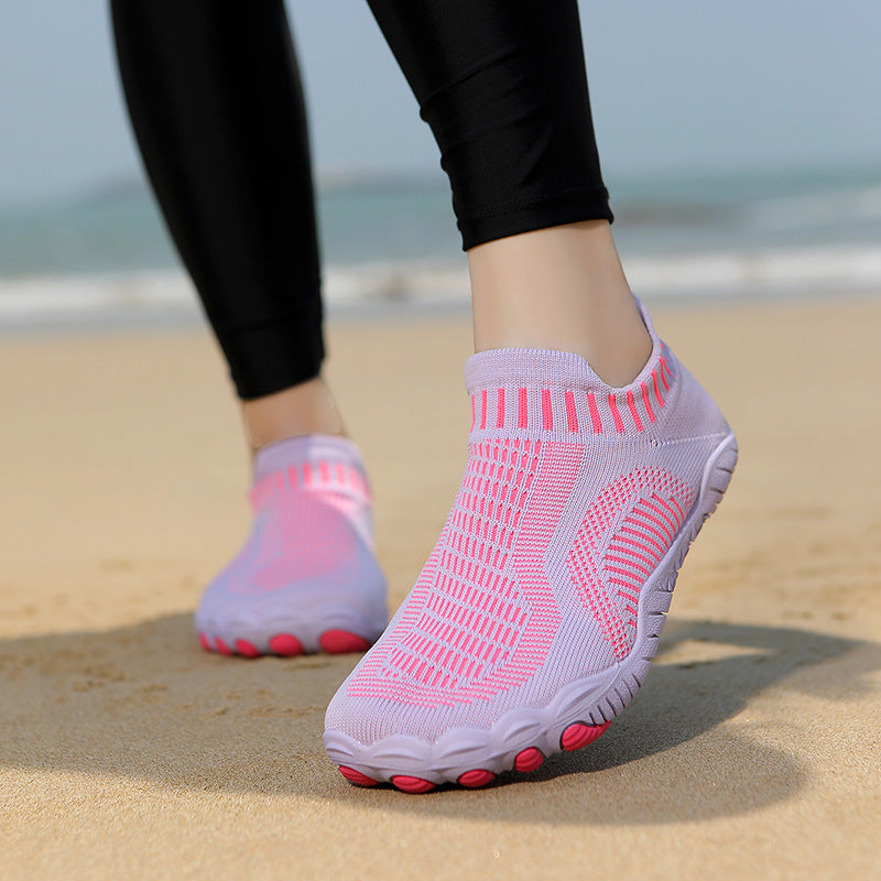 Orthopedic Balance Aqua Flex Barefoot Sneakers – Lightweight Breathable Slip-On Water Shoes