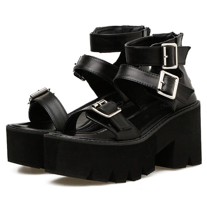 Lyrielle | Women’s Orthopedic Chunky Platform Gladiator Sandals