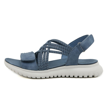 Orthopedic Balance | Elastic Strap Comfort Platform Sandals