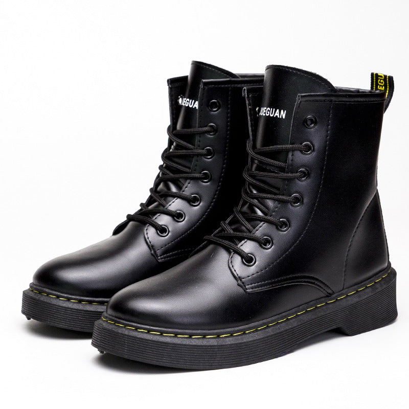 Mandy | Classic Combat-Style Orthopedic Lace-Up Boots