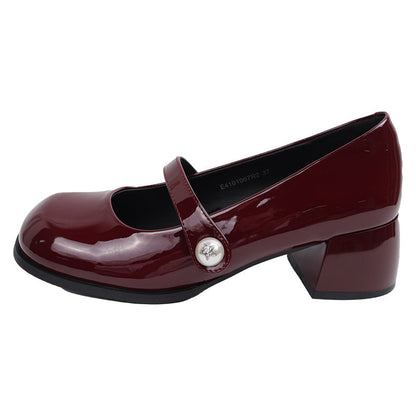 Orthopedic Balance Mary Jane Shoes - Retro Chunky Heel