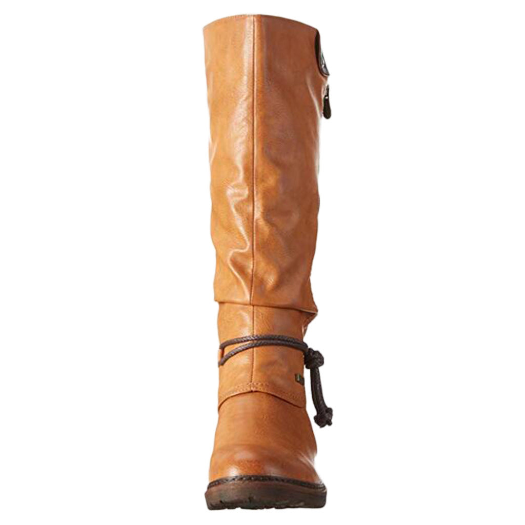 Orthopedic Balance High Boots - Plus Size Low Heel Comfort