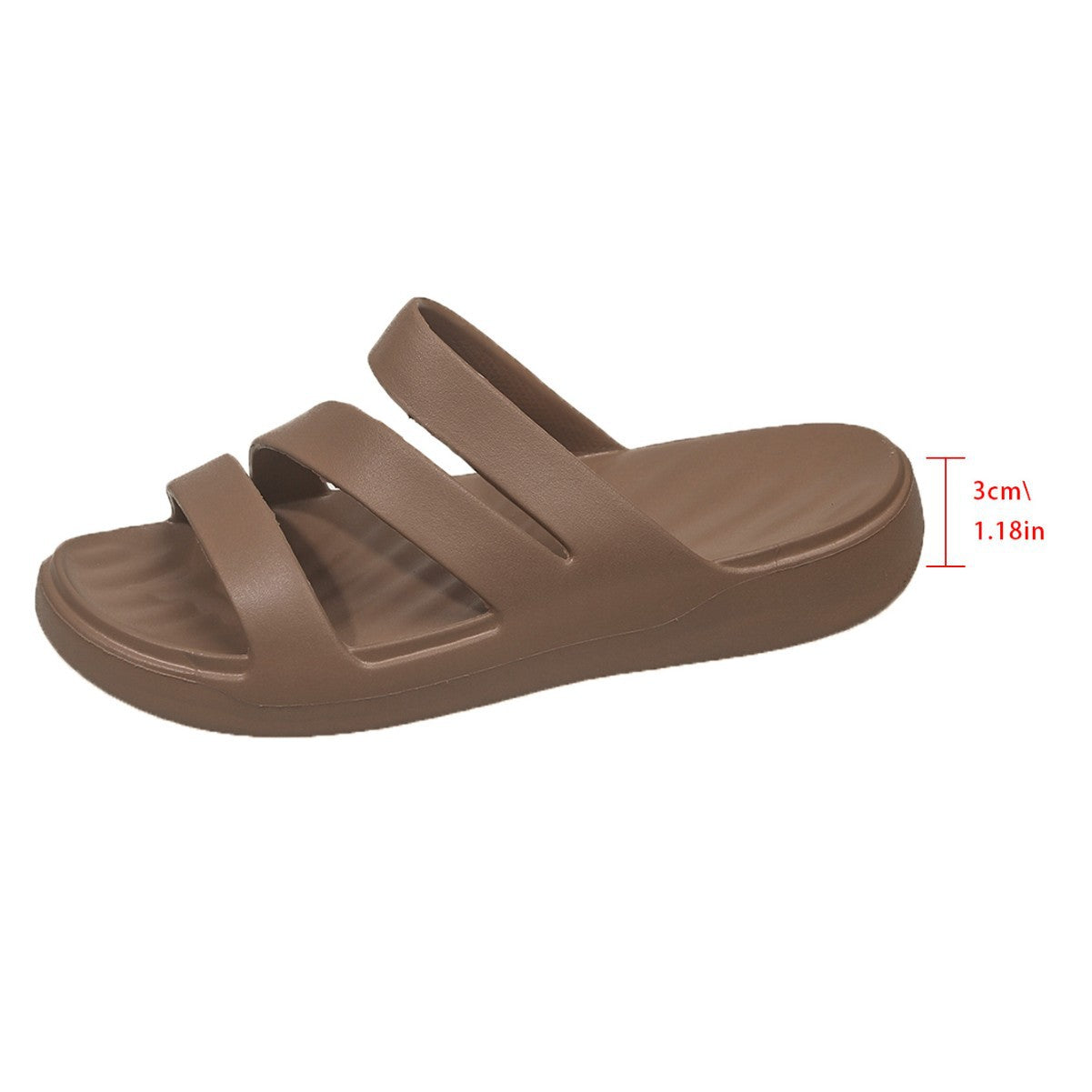 Orthopedic Balance | Soft Cushioned Cross Strap Slide Sandals