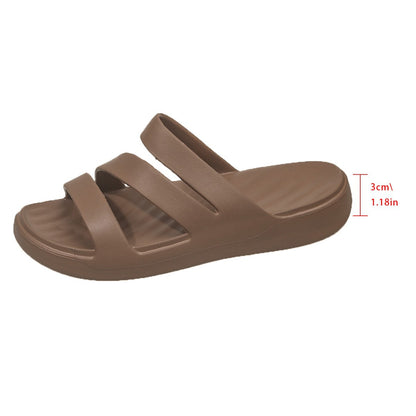 Orthopedic Balance | Soft Cushioned Cross Strap Slide Sandals