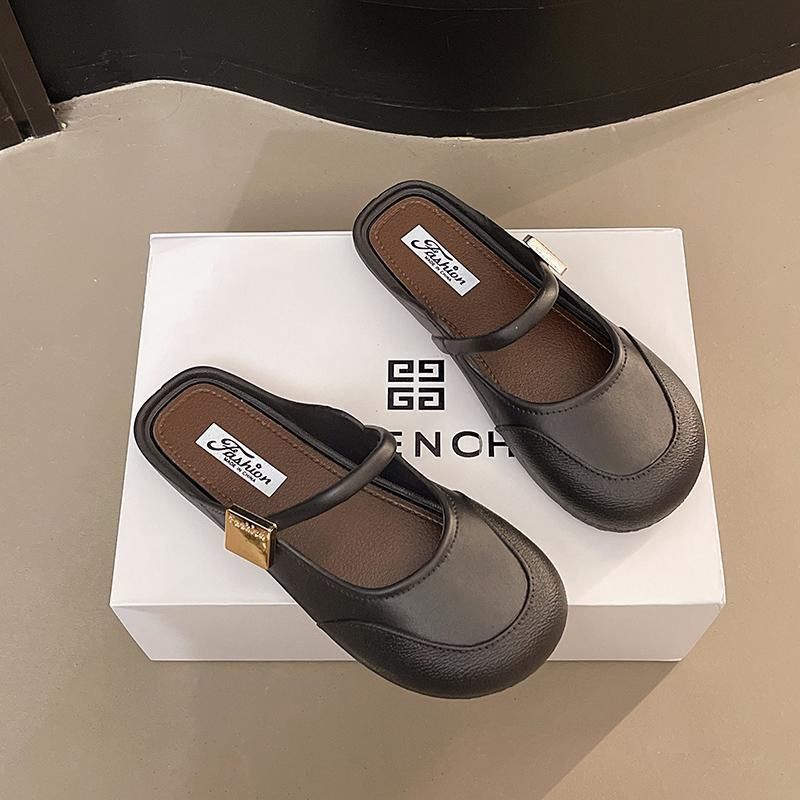 Orthopedic Balance Elegant Semi-Slipper Loafers For Socialites - Unique And Chic