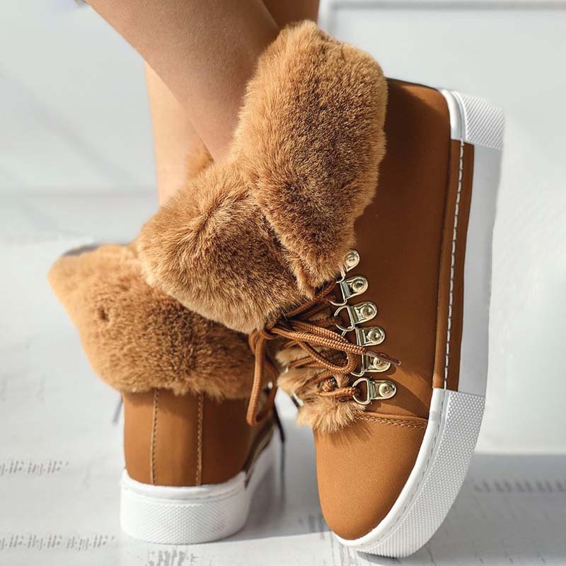 Hope | Women’s Orthopedic Winter Fur-Lined High-Top Sneakers