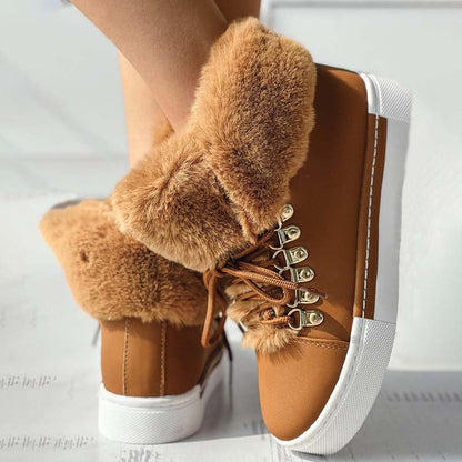 Hope | Women’s Orthopedic Winter Fur-Lined High-Top Sneakers