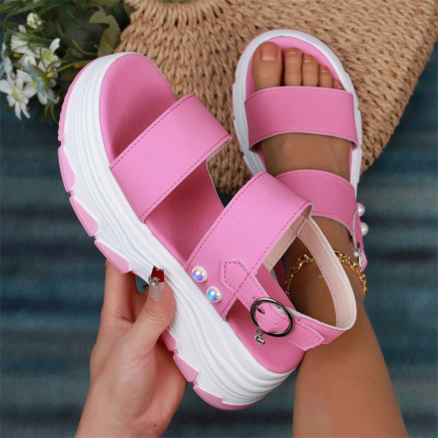 Orthopedic Platform Sport Sandals