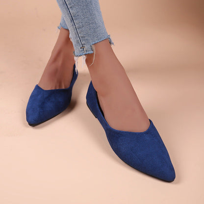 Orthopedic Balance Pointed Low Toe Shoes In Plus Sizes