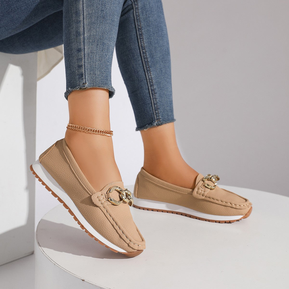 Orthopedic Balance Slip-On Shoes, Minimalist And Unique Style