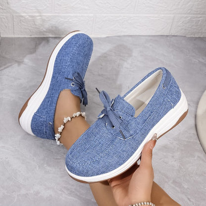 Orthopedic Balance Plus Size Canvas Shoes - Breathable Comfort