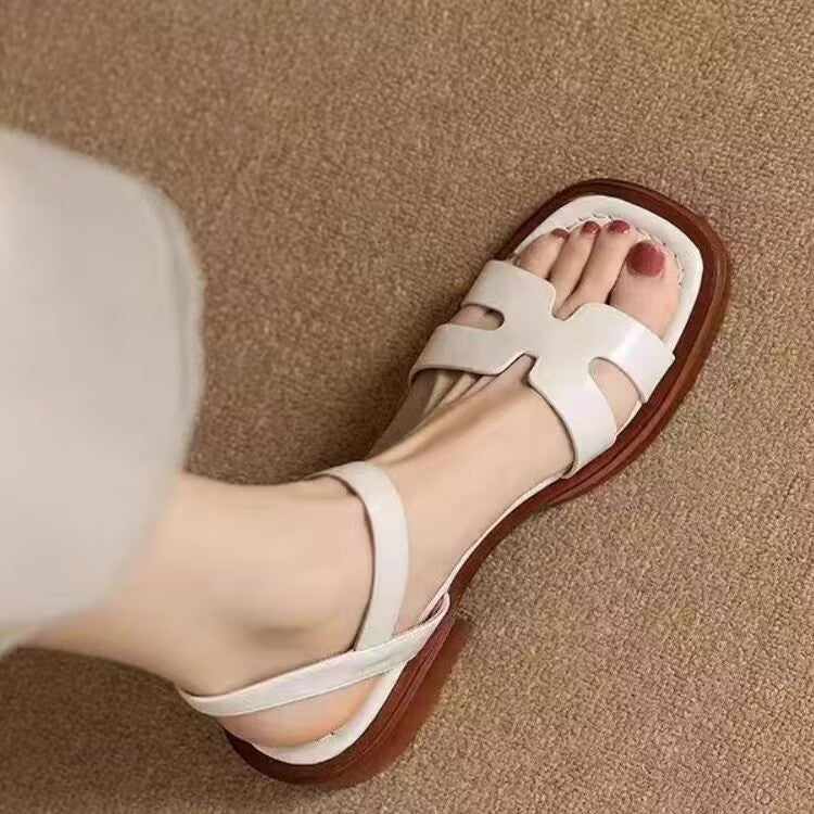 Orthopedic Balance Flat Sandals - Single Strap Comfort