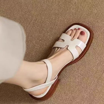 Orthopedic Balance Flat Sandals - Single Strap Comfort