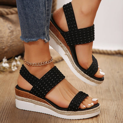 Orthopedic Balance Unique Wedge Heel Sandals  - 