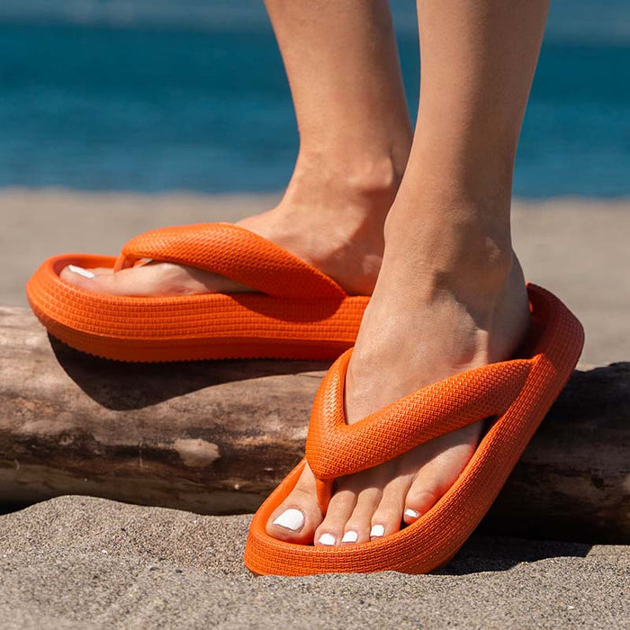 Orthopedic Balance Unique Thick Beach Flip-Flops For Optimal Comfort