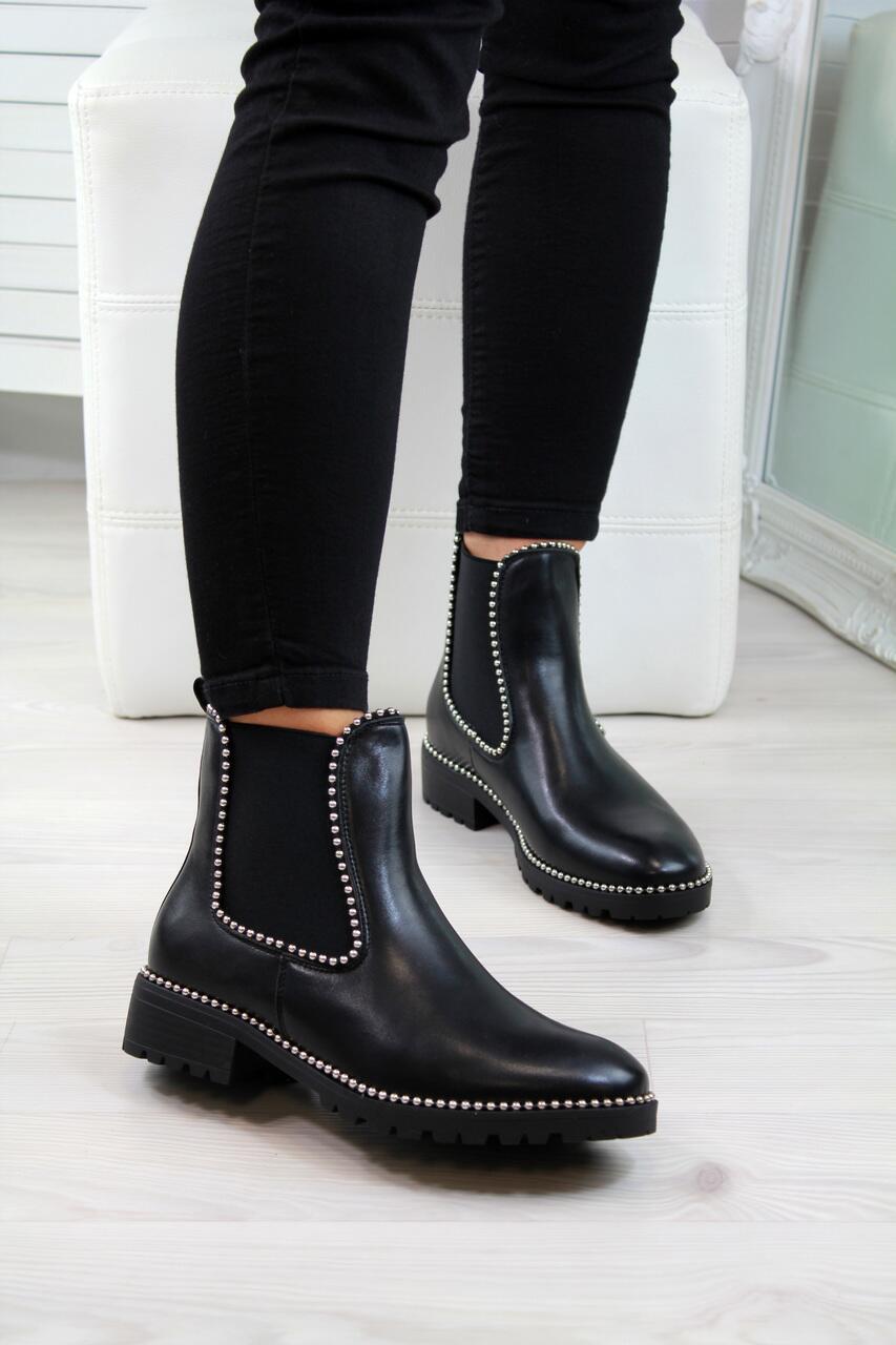 Mei | Stud-Trim Orthopedic Chelsea Ankle Boots