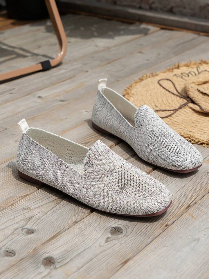 Amelia | Breathable Knit Slip-On Loafers with Orthopedic Cushioned Support