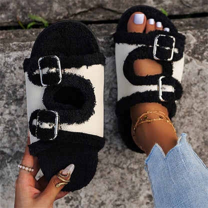 Orthopedic Balance Thick Wool Winter Slippers - Unique Comfort