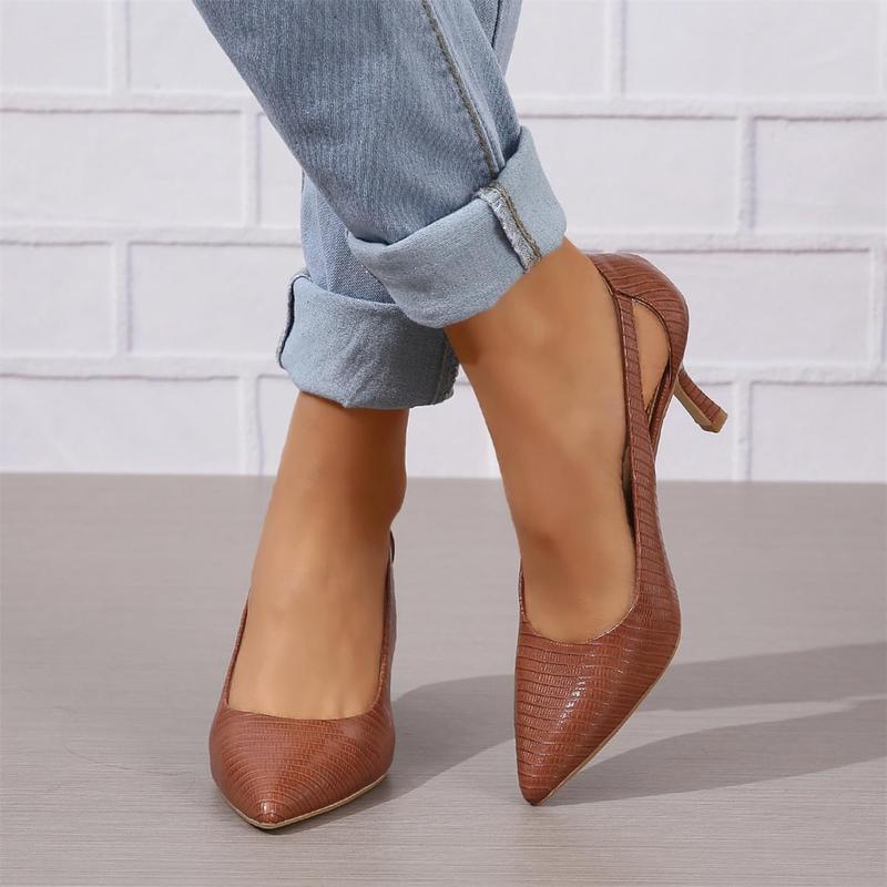 Women’s Pointed-Toe Slingback Heels