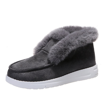 Sally | Cozy Winter Fur-Lined Slip-On Boots – Orthopedic Warm Comfort Shoes