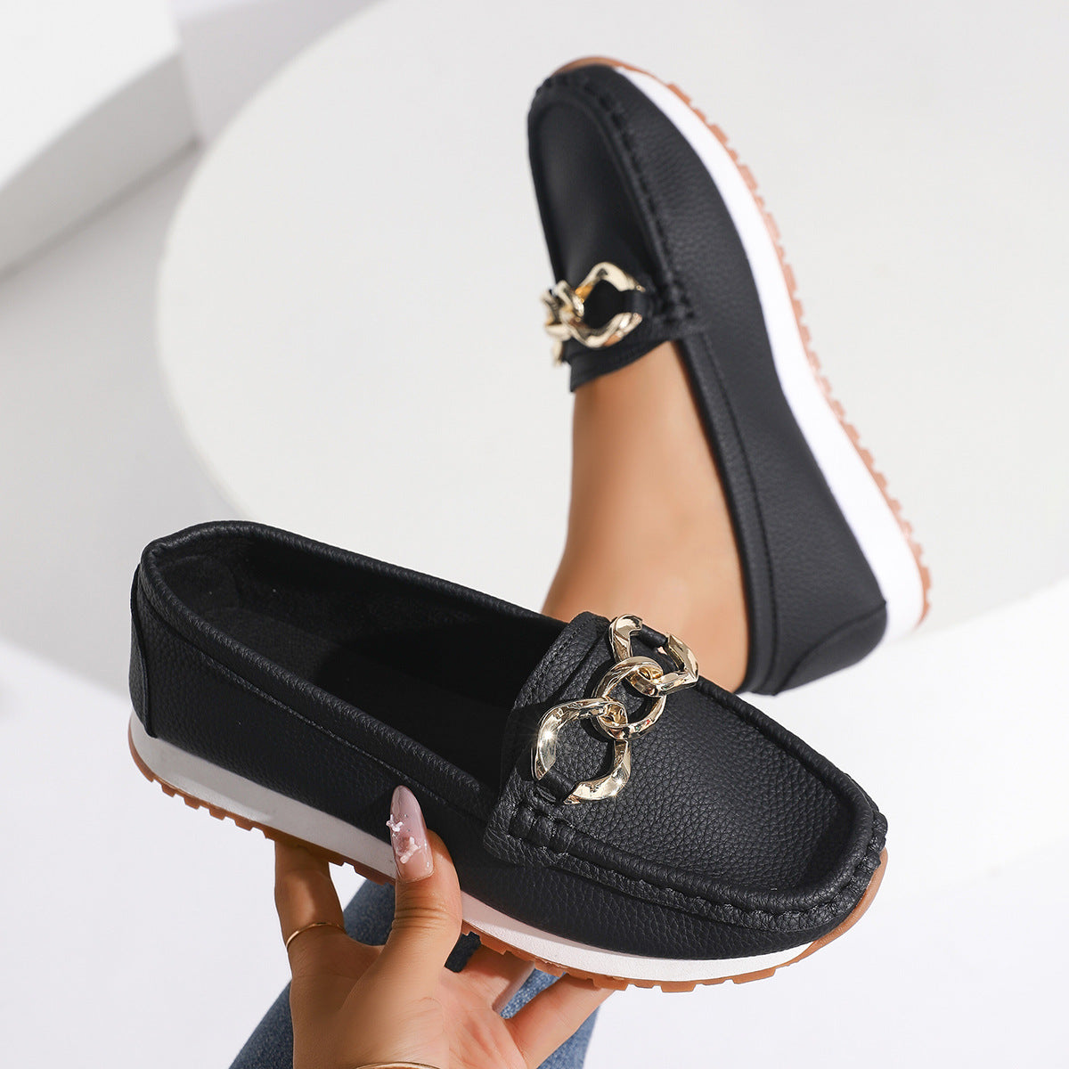 Orthopedic Balance Slip-On Shoes, Minimalist And Unique Style