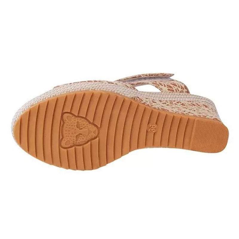 Orthopedic Balance Flat-Bottomed High-Heeled Sandals - Unique Elegance