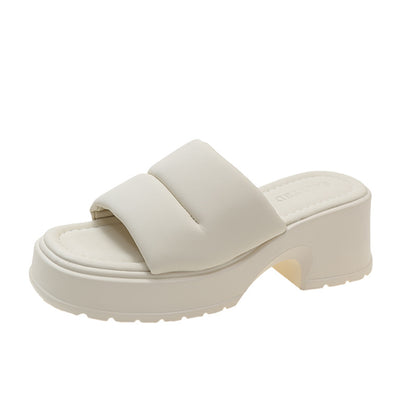 Ushara | Women’s Orthopedic Platform Comfort Slide Sandals
