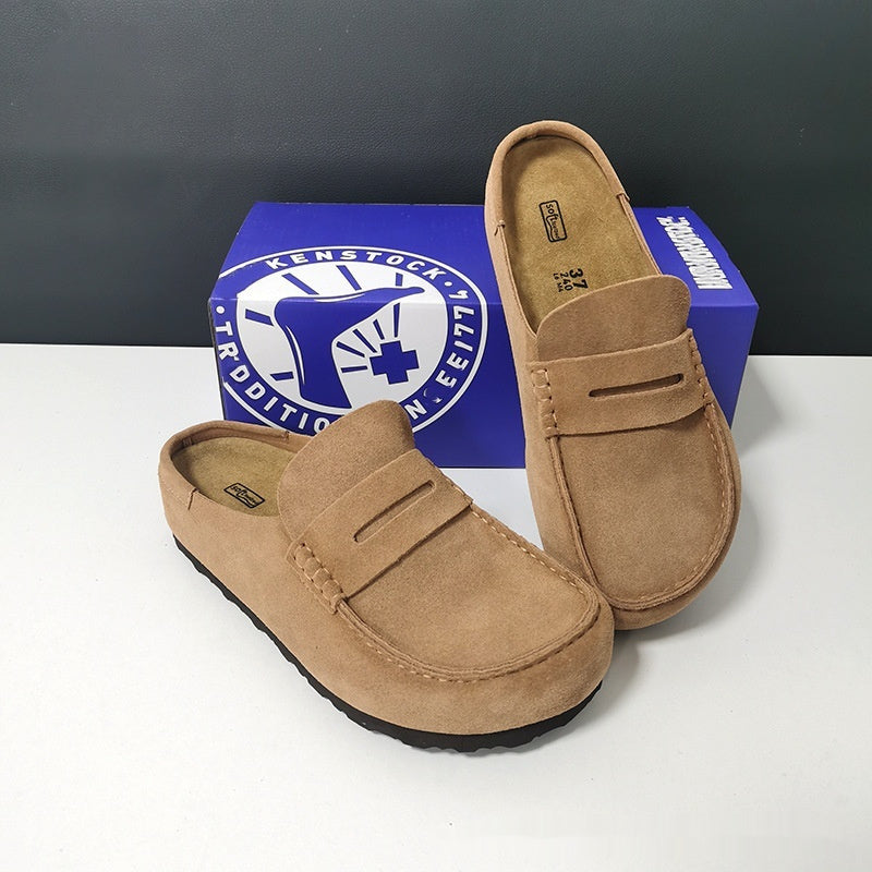 Orthopedic Balance Mule Slippers - Retro Closed Toe Comfort