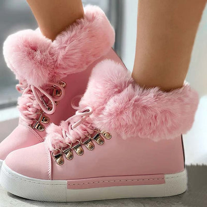 Hope | Women’s Orthopedic Winter Fur-Lined High-Top Sneakers