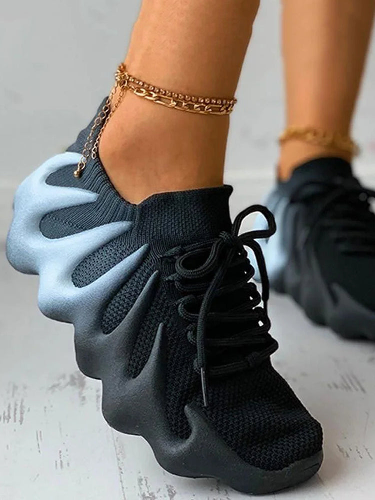 Kavya | Unisex Orthopedic Wave Sole Sneakers with Breathable Mesh