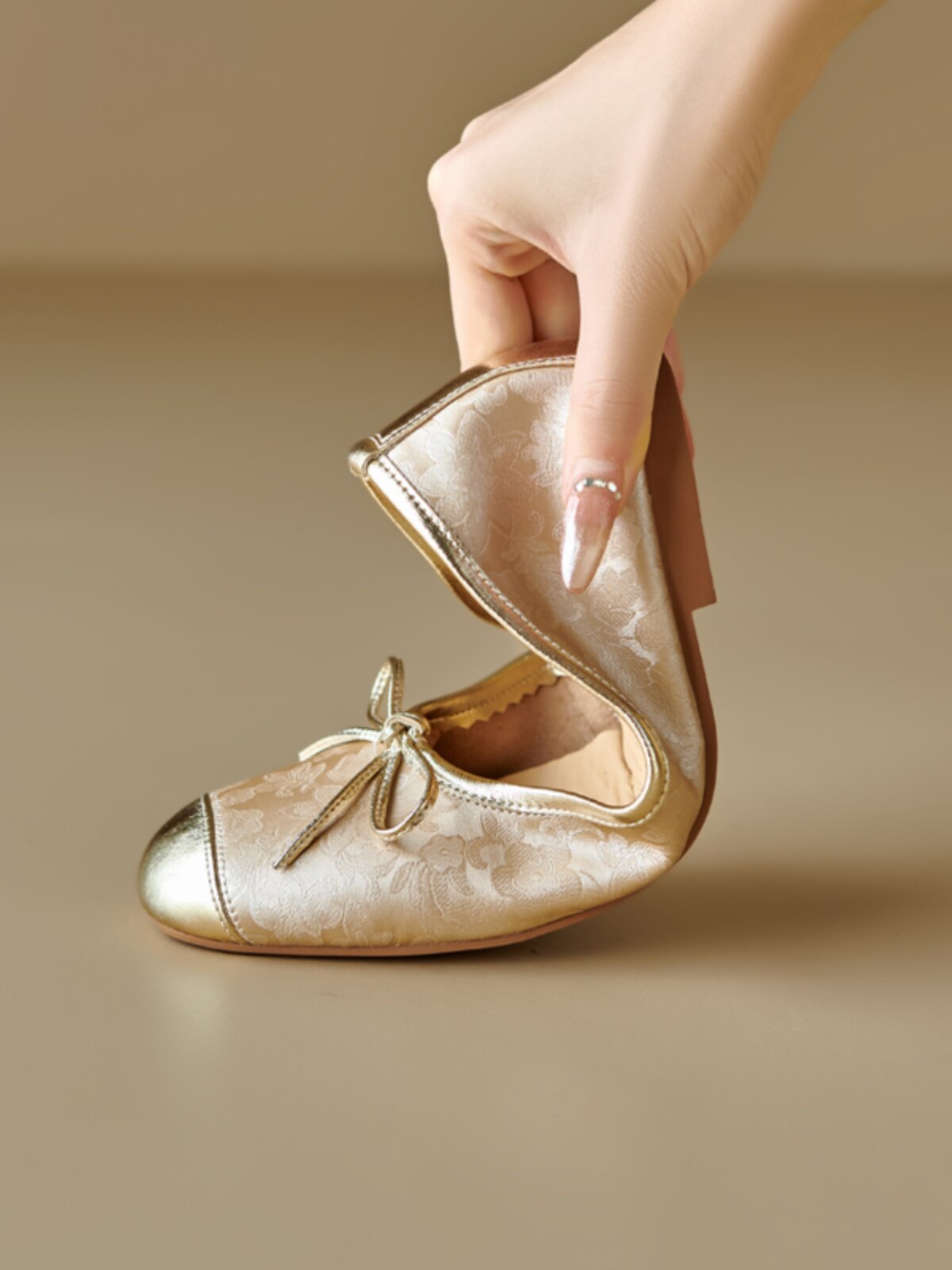 Orthopedic Balance Elegant Comfort Ballet Flats – Lightweight Slip-On Everyday Shoes