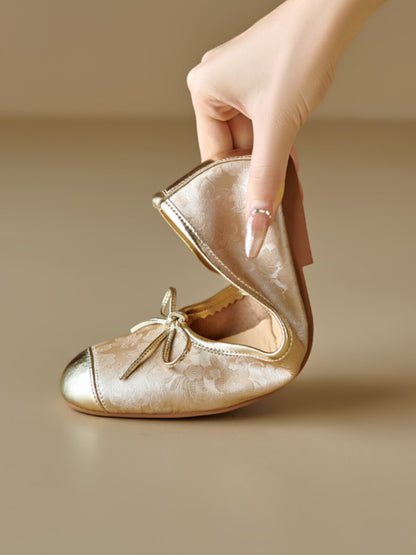 Orthopedic Balance Elegant Comfort Ballet Flats – Lightweight Slip-On Everyday Shoes
