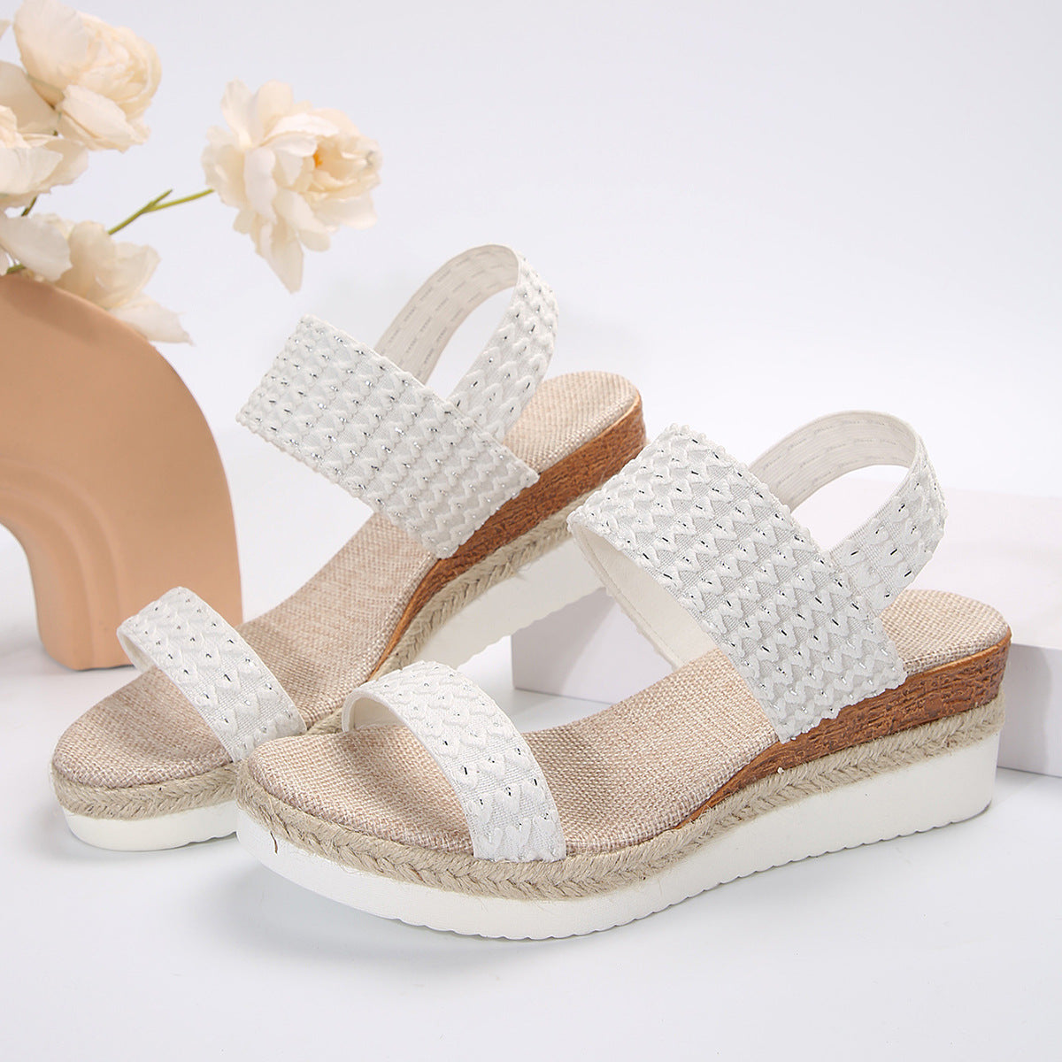 Orthopedic Balance Unique Wedge Heel Sandals  - 