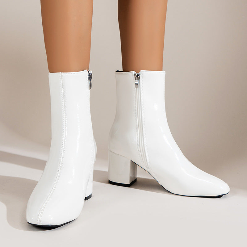 Mallory | Classic Block-Heel Ankle Boots