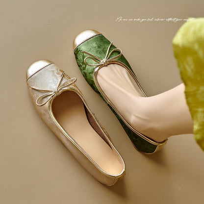 Orthopedic Balance Elegant Comfort Ballet Flats – Lightweight Slip-On Everyday Shoes