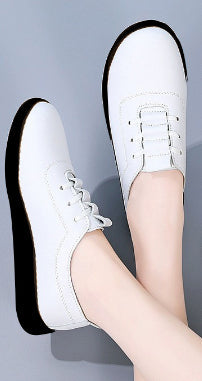 Orthopedic Balance Lightweight And Comfortable Leather Shoes For A Casual Style