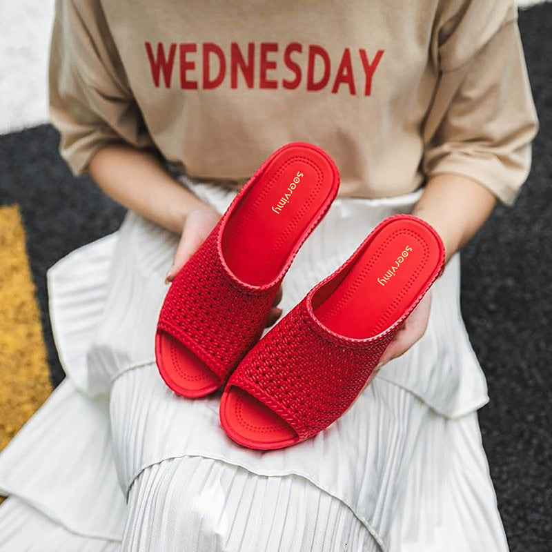 Orthopedic Balance Cloud Cushion Indoor Slide Slippers