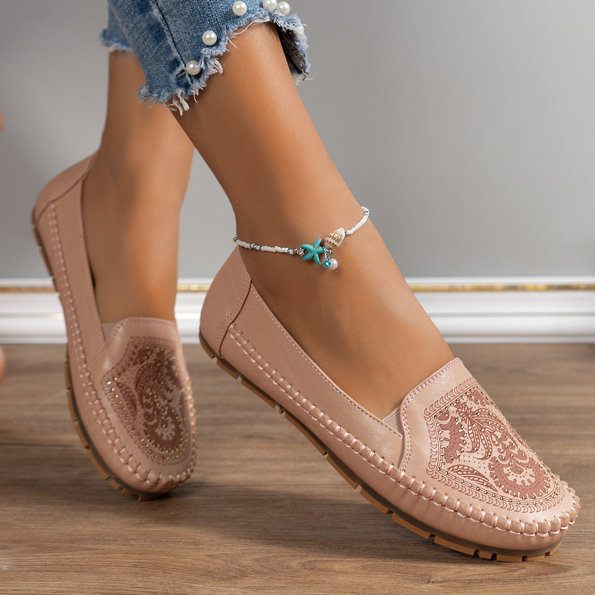 Orthopedic Balance Retro Flat Loafers  With A Unique Vintage Look