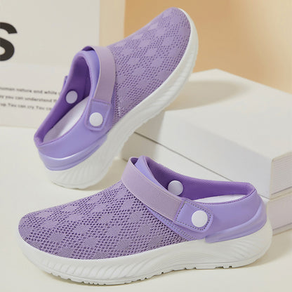 Orthopedic Balance Breathable Mesh Slip-On Comfort Clogs
