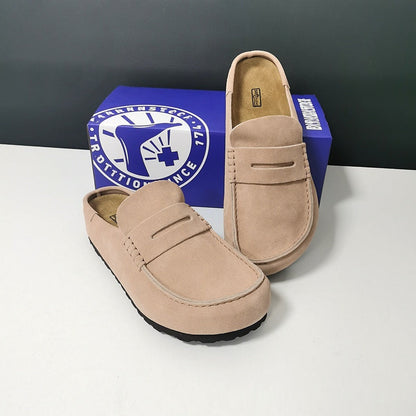 Orthopedic Balance Mule Slippers - Retro Closed Toe Comfort