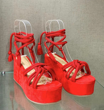 Orthopedic Balance High Heel Sandals - Unique And Elegant
