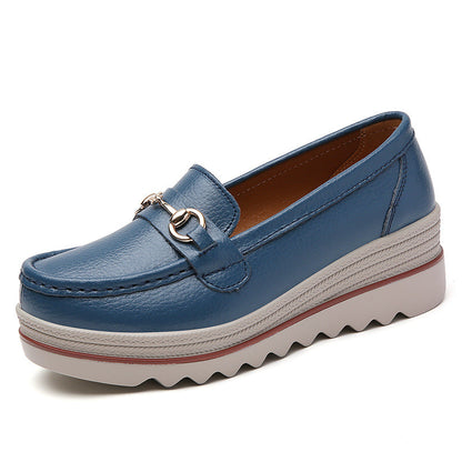 Orthopedic Balance Leather Slip-On Shoes - Oversized Comfort