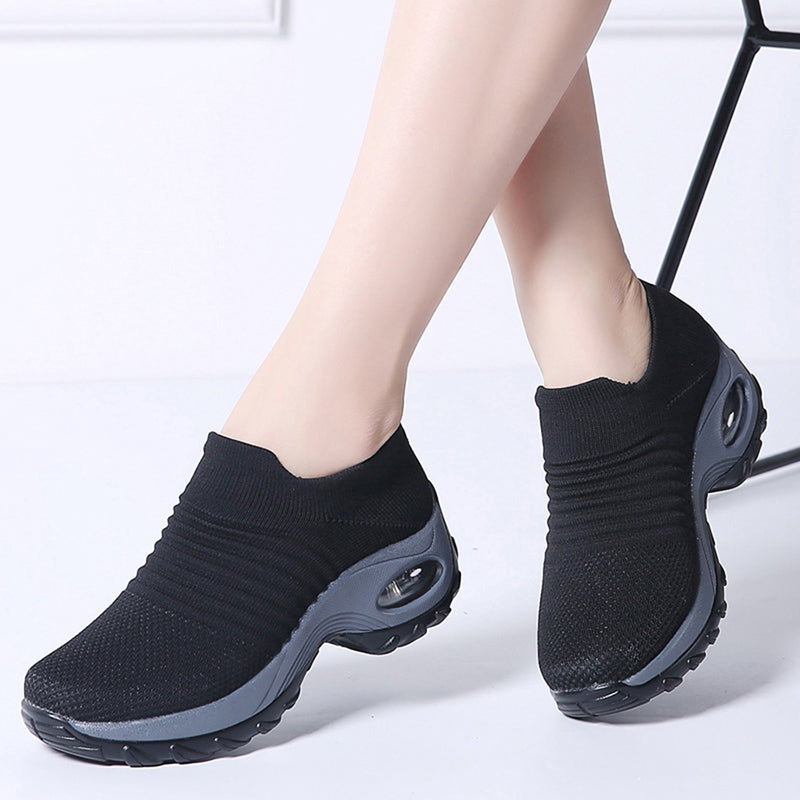 Orthopedic Balance Soft And Lightweight Woven Rocking Shoes For Dancing