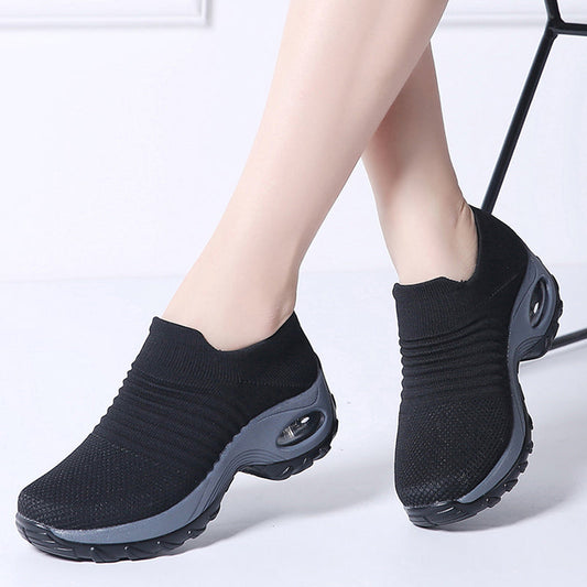 Orthopedic Balance Soft And Lightweight Woven Rocking Shoes For Dancing