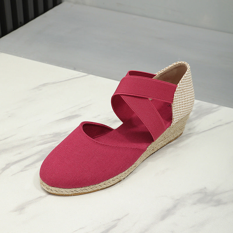 Orthopedic Balance Comfortable And Breathable Wedge Shoes 